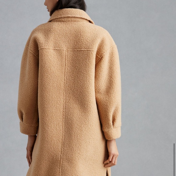 Sherpa Oversized Shirt Jacket - Picture 3 of 6